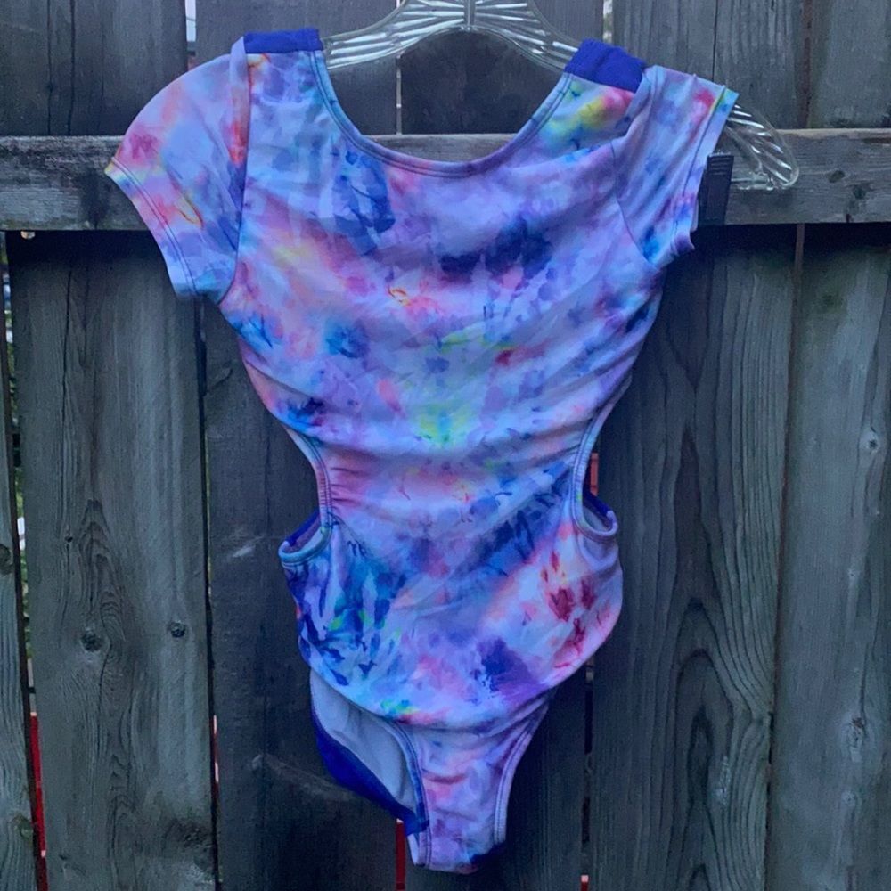 Tye dye swimsuit sz. 7-8